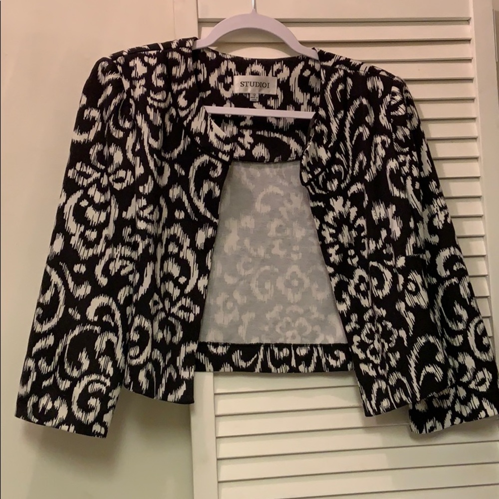 Black/white patterend Jacket